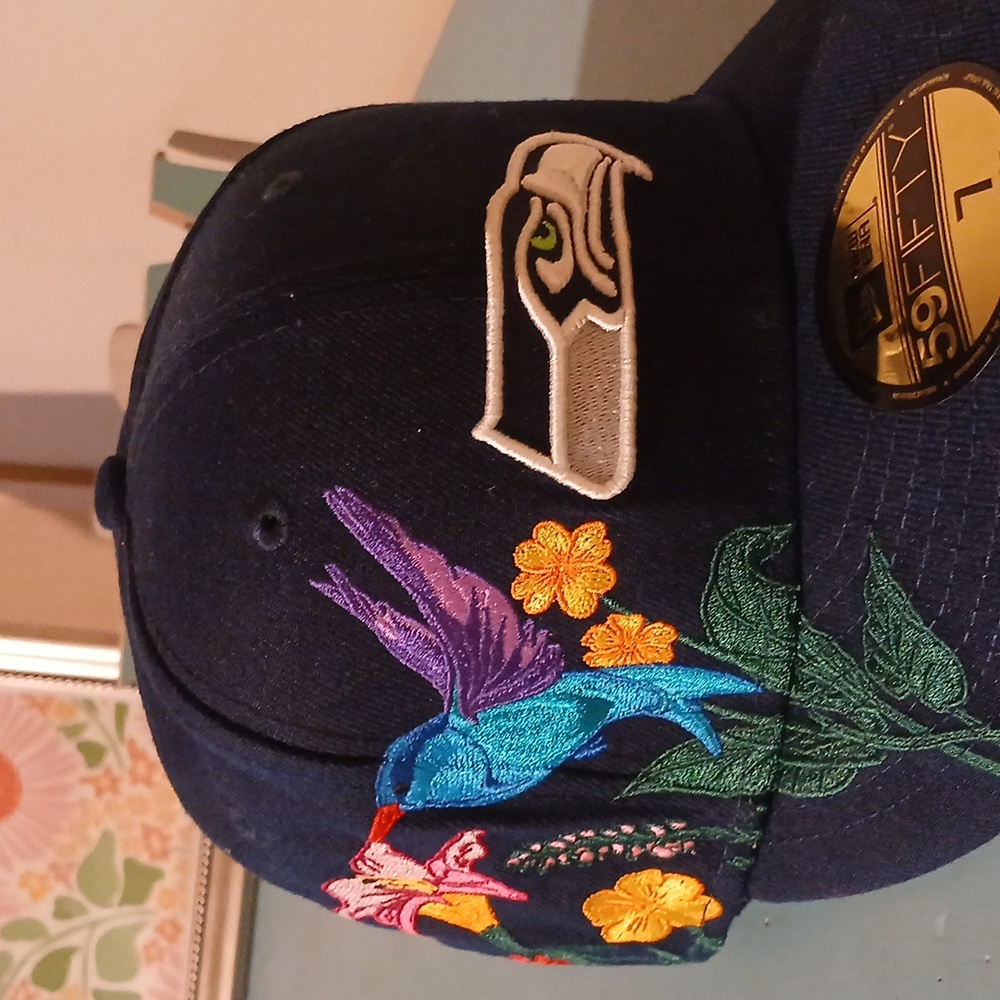 NEW ERA 59FIFTY Seattle Seahawks BLOOMING fitted hat